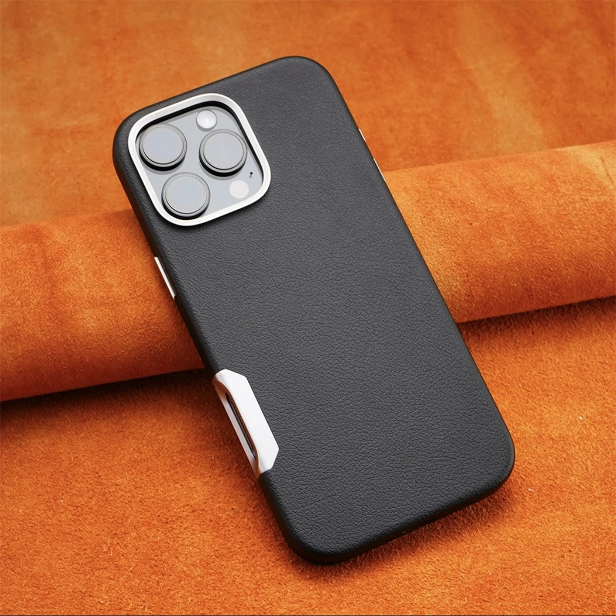 Luxury Leather MagSafe Case for iPhone