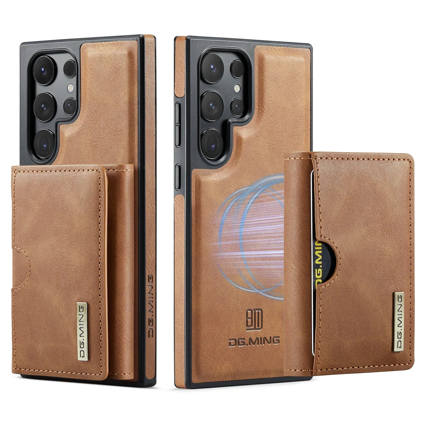 Detachable Magnetic Wallet Case with RFID for Samsung Galaxy