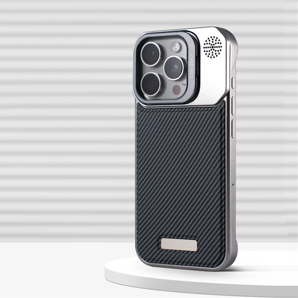 Luxury Frameless Carbon Fiber Case for iPhone
