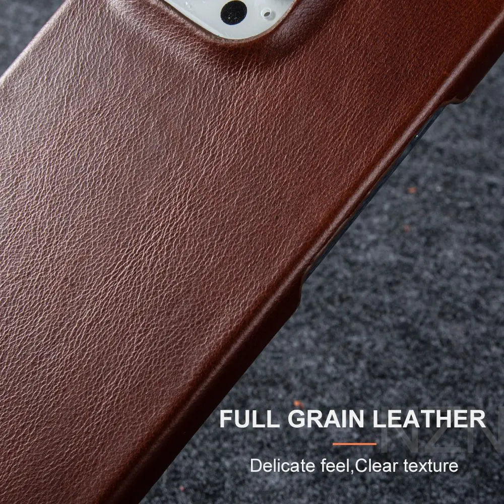 Luxury Leather Case for iPhone