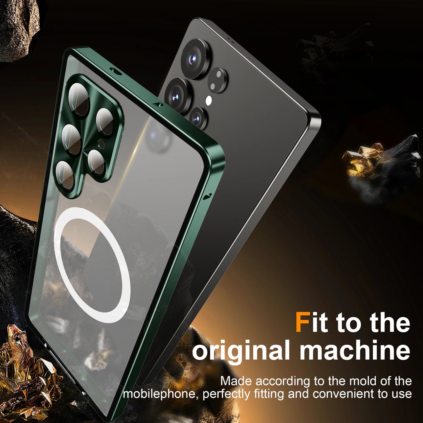 Metal Magnetic Magsafe Case for Samsung Galaxy