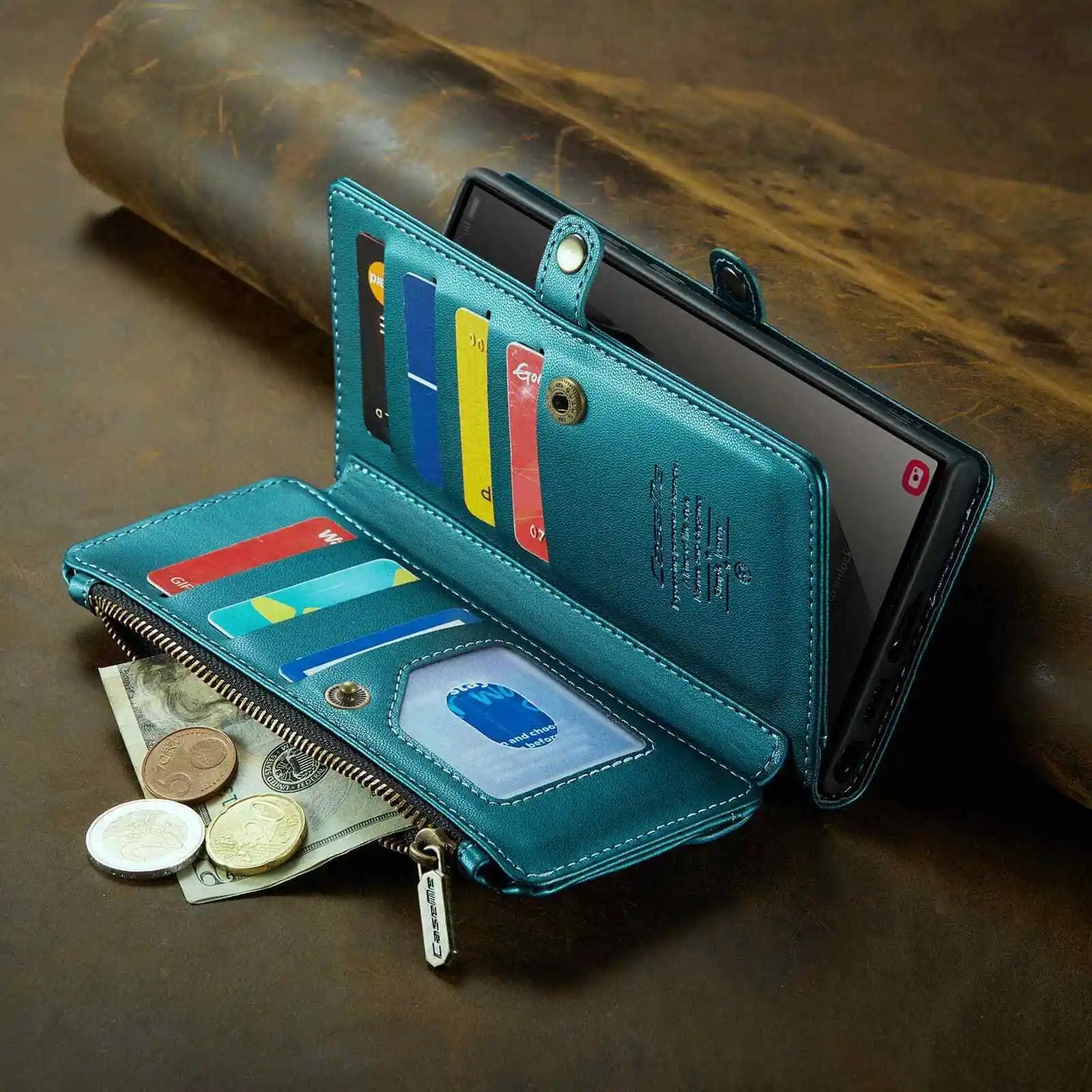Crossbody Wallet Case with Card Holder for Samsung Galaxy