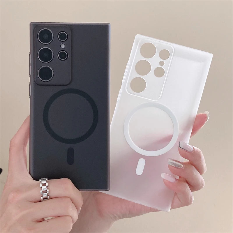 Ultra Thin Matte Magsafe Case for Samsung Galaxy