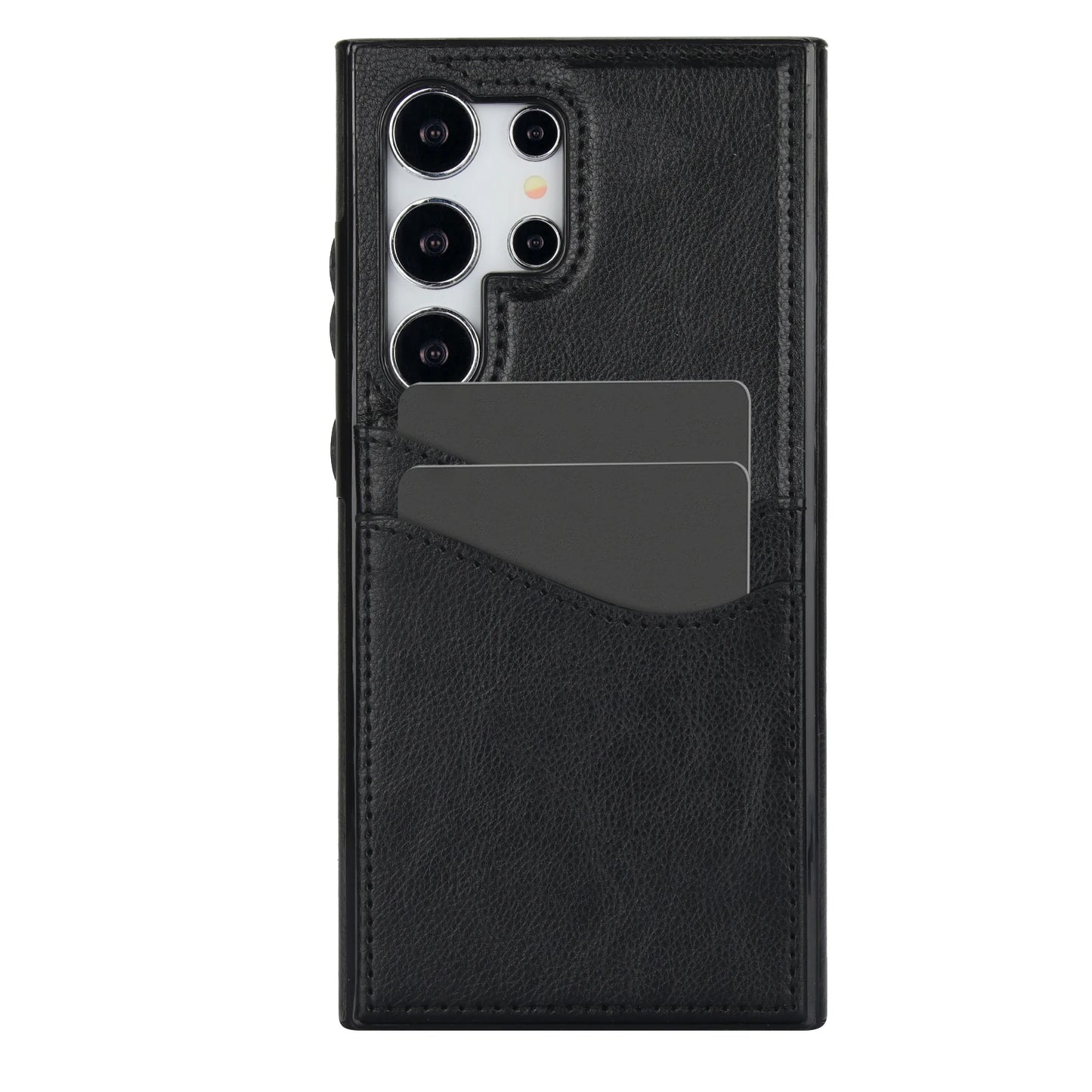 Leather Wallet Phone Case with Card Holder for Samsung
