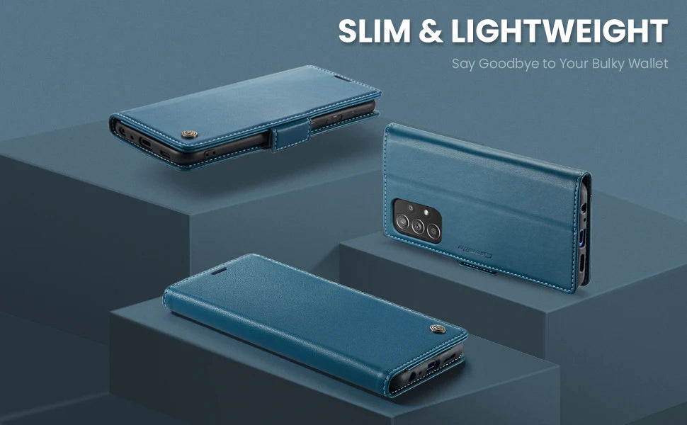 Luxury Leather Wallet Flip Case for Samsung Galaxy Series