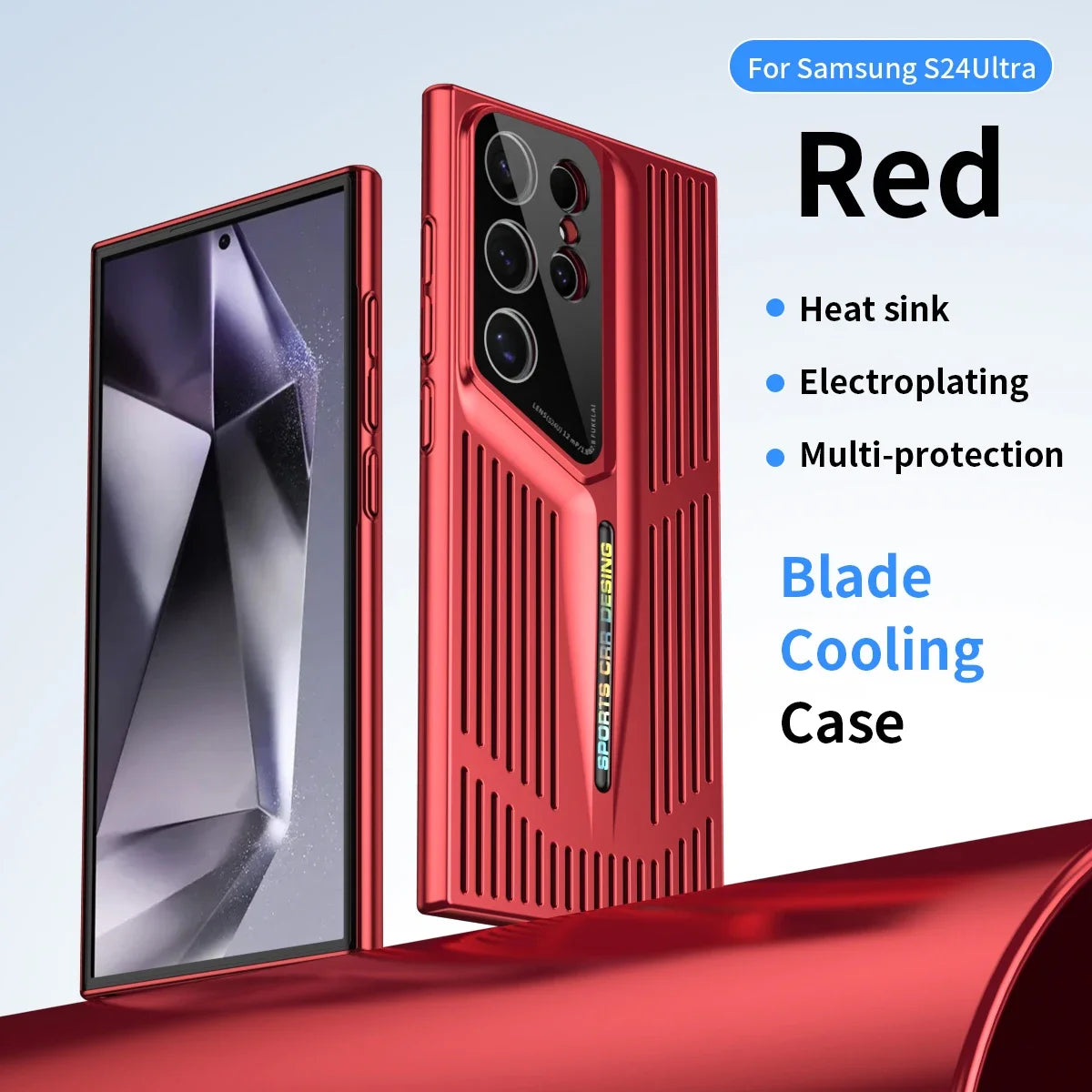 Ultrathin Blade Mecha Plating Case for Samsung Galaxy - CaseifyTrend