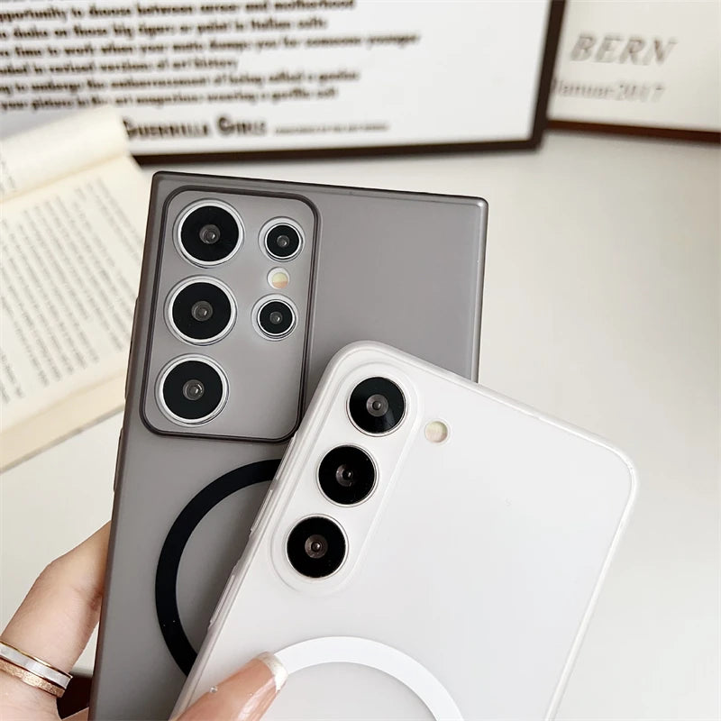 Ultra Thin Matte Magsafe Case for Samsung Galaxy