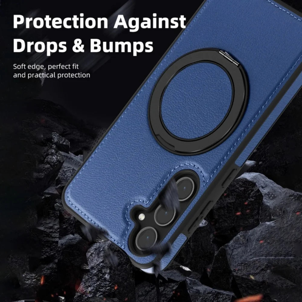 Luxury Leather Stand Case for Samsung Galaxy S Series