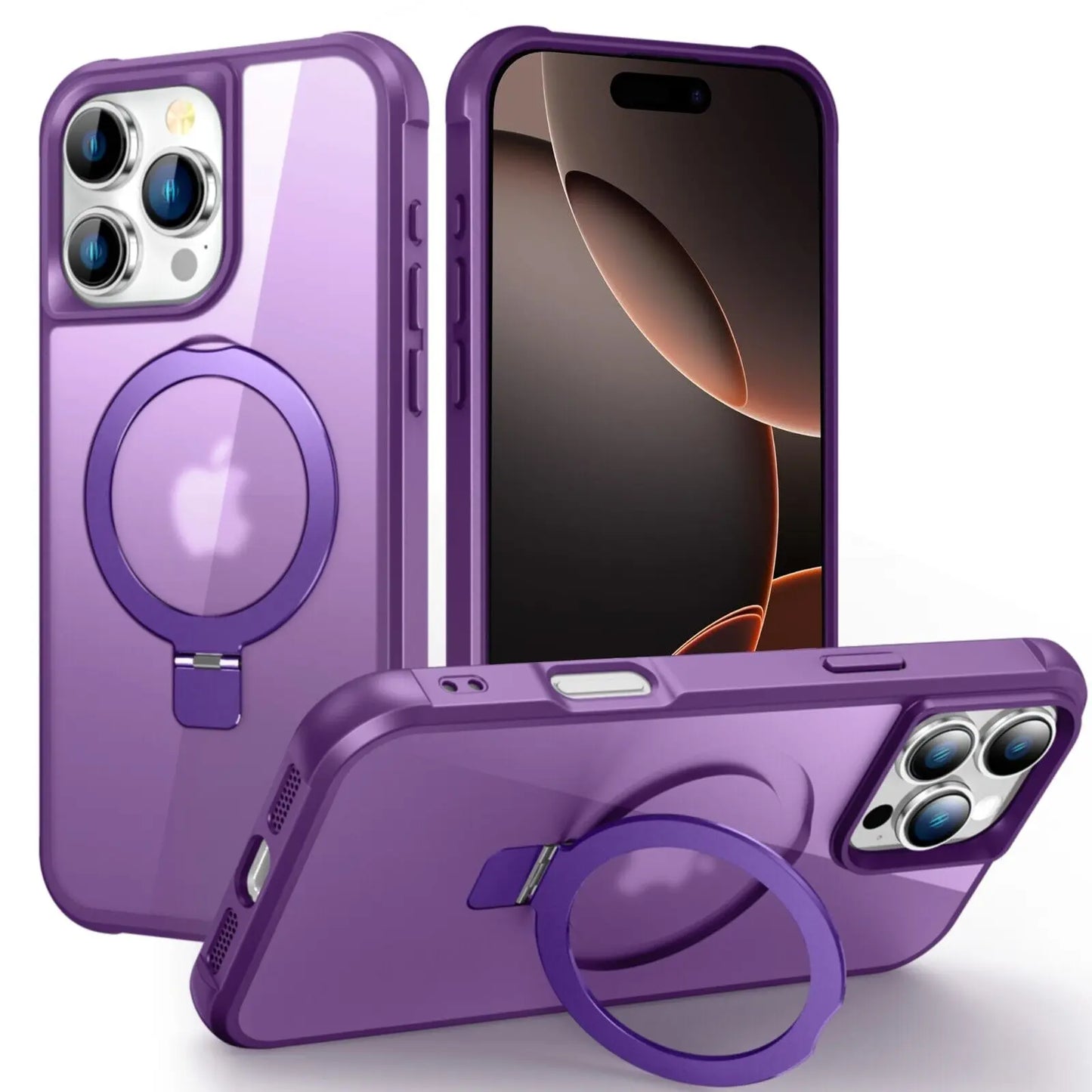 MagSafe Leather Case with Slim Cover for iPhone
