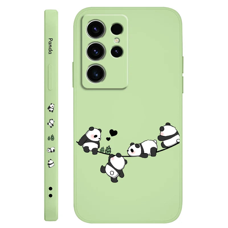 Cute Baby Panda Phone Case for Samsung Galaxy