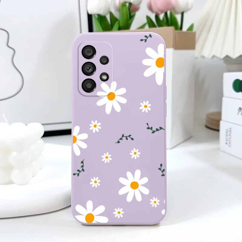 Grass Daisy Phone Case for Samsung Galaxy Series