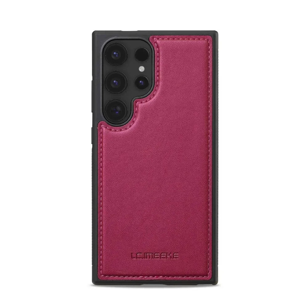 Detachable Wallet Phone Case with Card Holder for Samsung