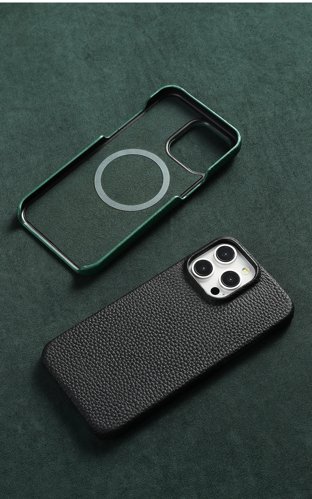 Magsafe Cowhide Leather Case for iPhone