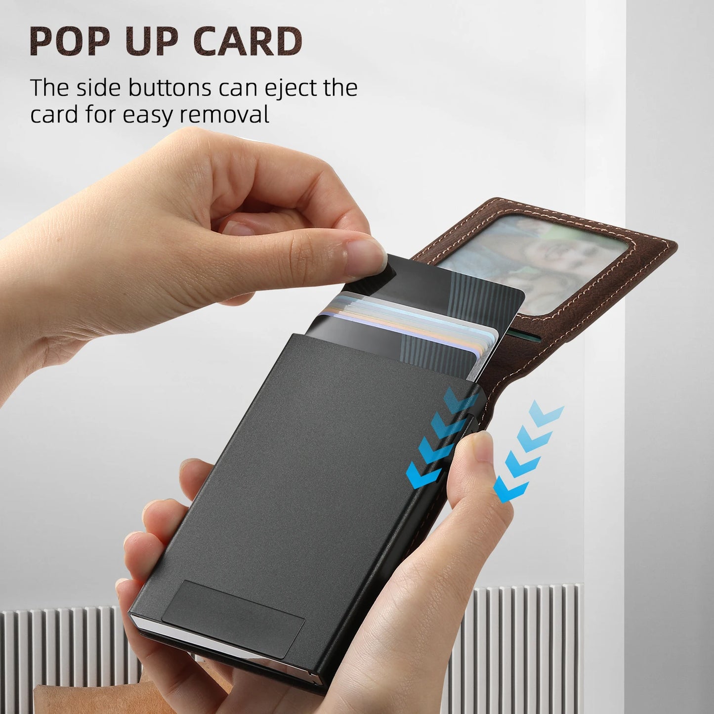 Luxury PU Leather Wallet Phone Case with Card Slot for Samsung
