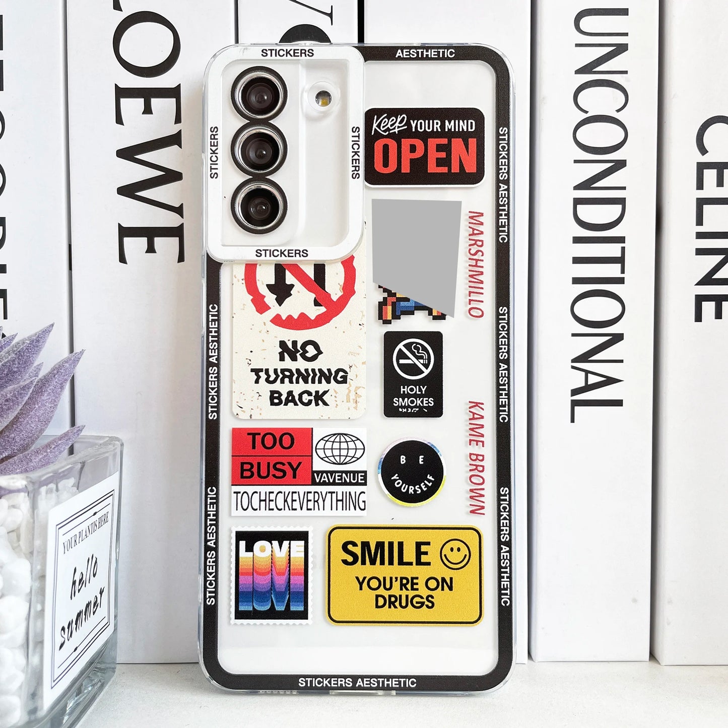 Stickers Collage Case for Samsung Galaxy