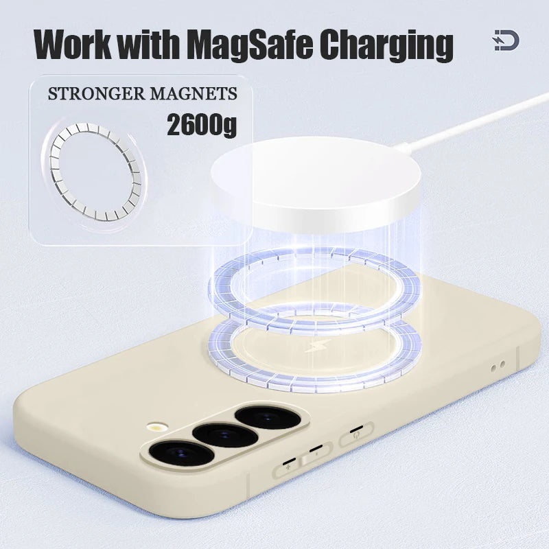 Luxury Magnetic Magsafe Case for Samsung Galaxy