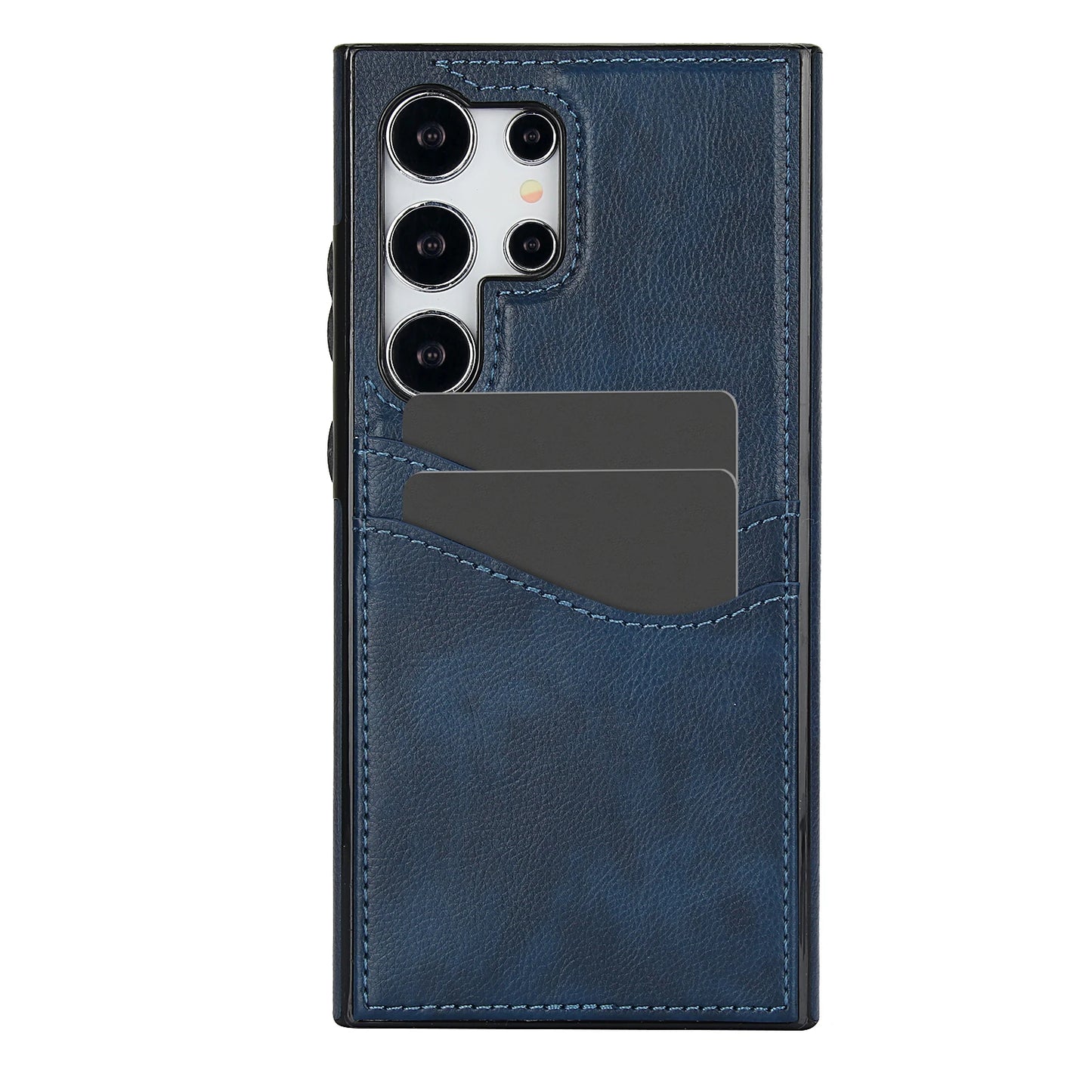 Leather Wallet Phone Case with Card Holder for Samsung