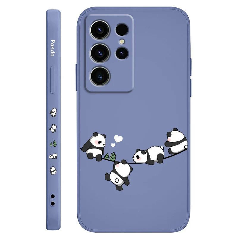 Cute Baby Panda Phone Case for Samsung Galaxy