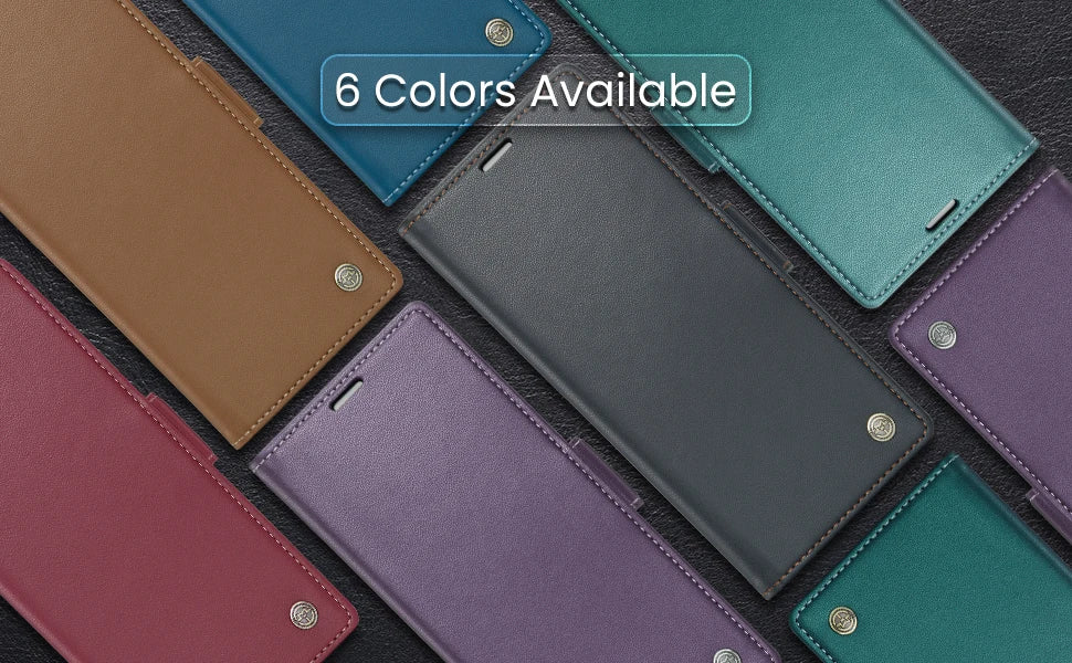 Luxury Leather Wallet Flip Case for Samsung Galaxy Series