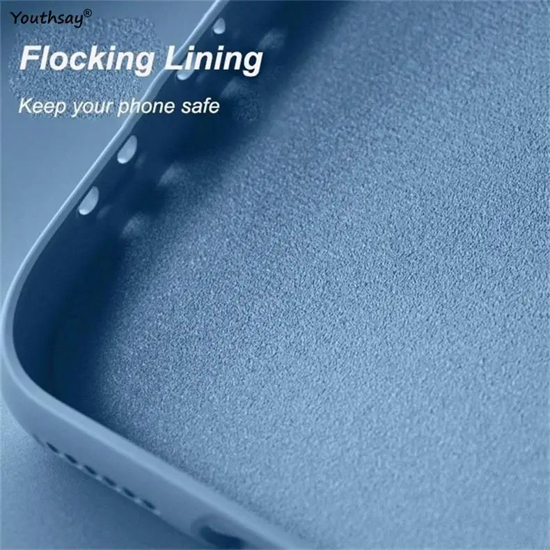 Soft Liquid Silicone Case for Samsung Galaxy