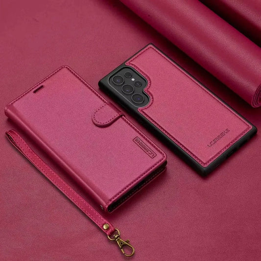 Detachable Wallet Phone Case with Card Holder for Samsung