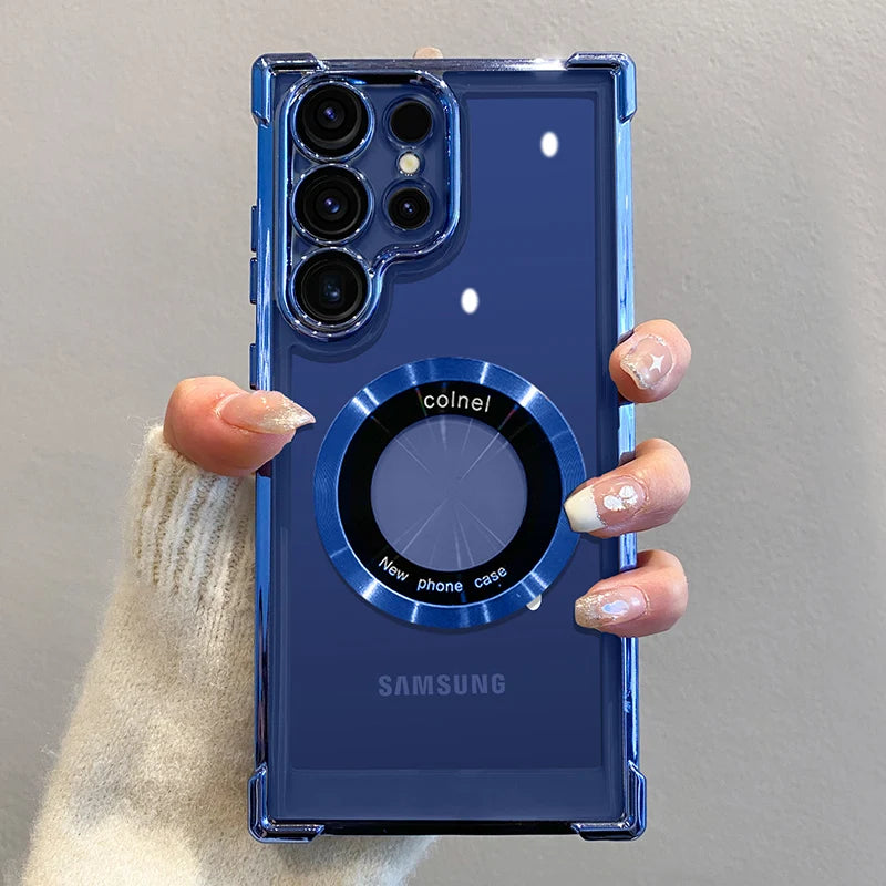 Luxury Plating Magnetic Case for Samsung Galaxy - CaseifyTrend