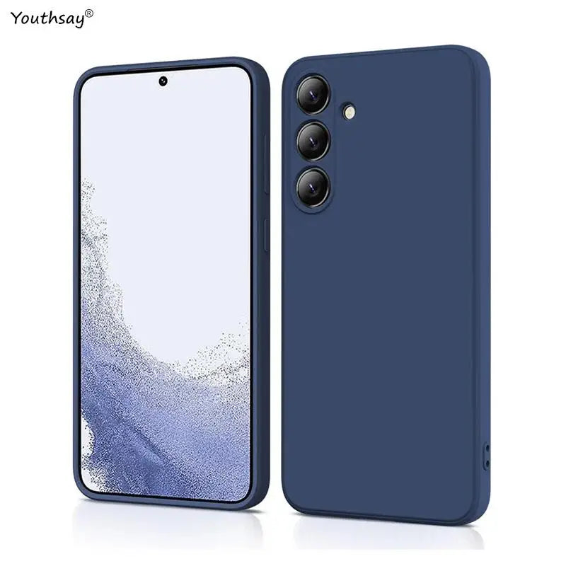 Soft Liquid Silicone Case for Samsung Galaxy