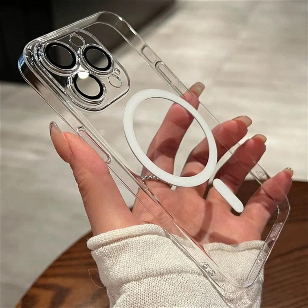 Ultra-Thin HD Clear MagSafe Case for iPhone - CaseifyTrend