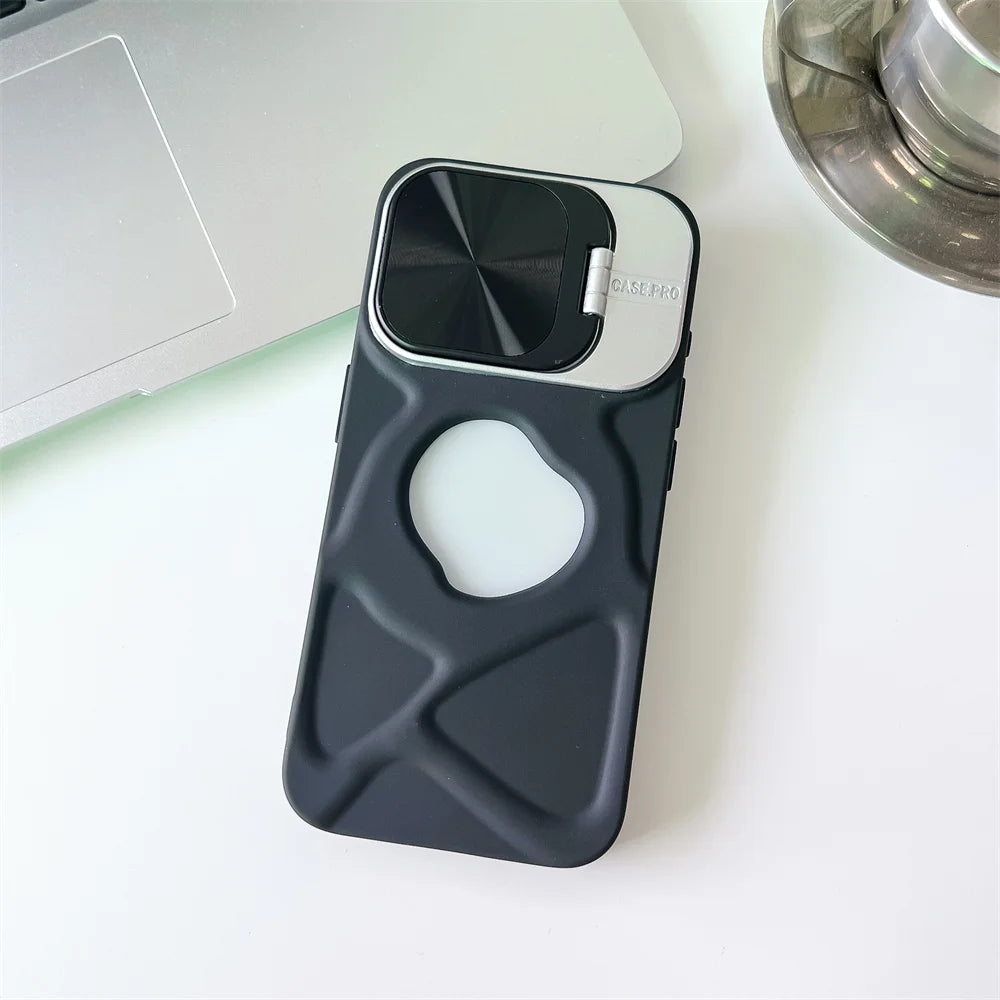 Fashion Logo Hole Magnetic Case for iPhone - CaseifyTrend