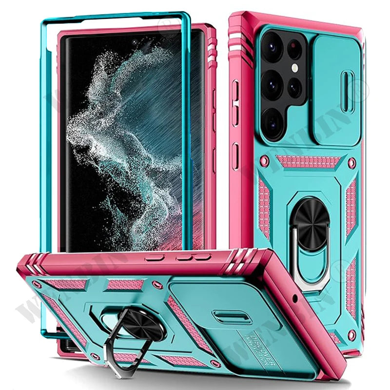 Heavy Duty Kickstand Case for Samsung Galaxy