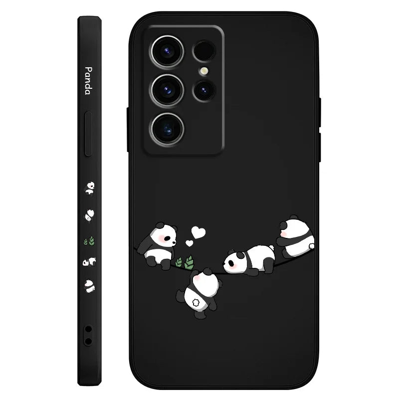Cute Baby Panda Phone Case for Samsung Galaxy