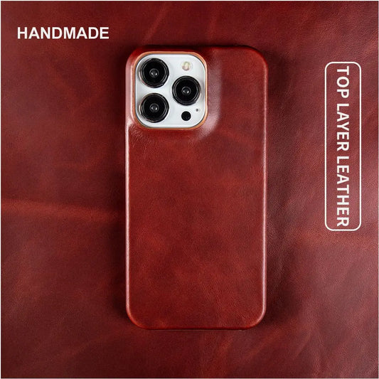 Luxury Leather Case for iPhone