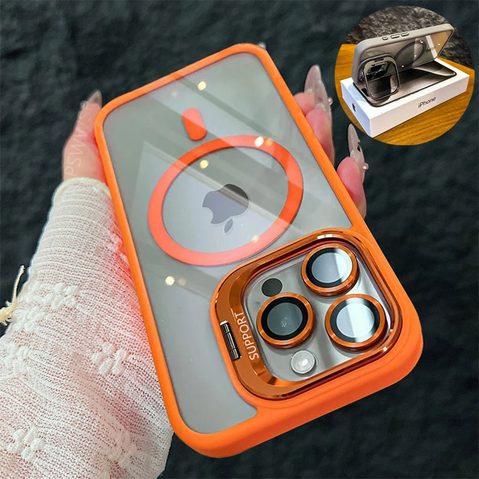 Luxury Magnetic Shockproof Case for iPhone - CaseifyTrend