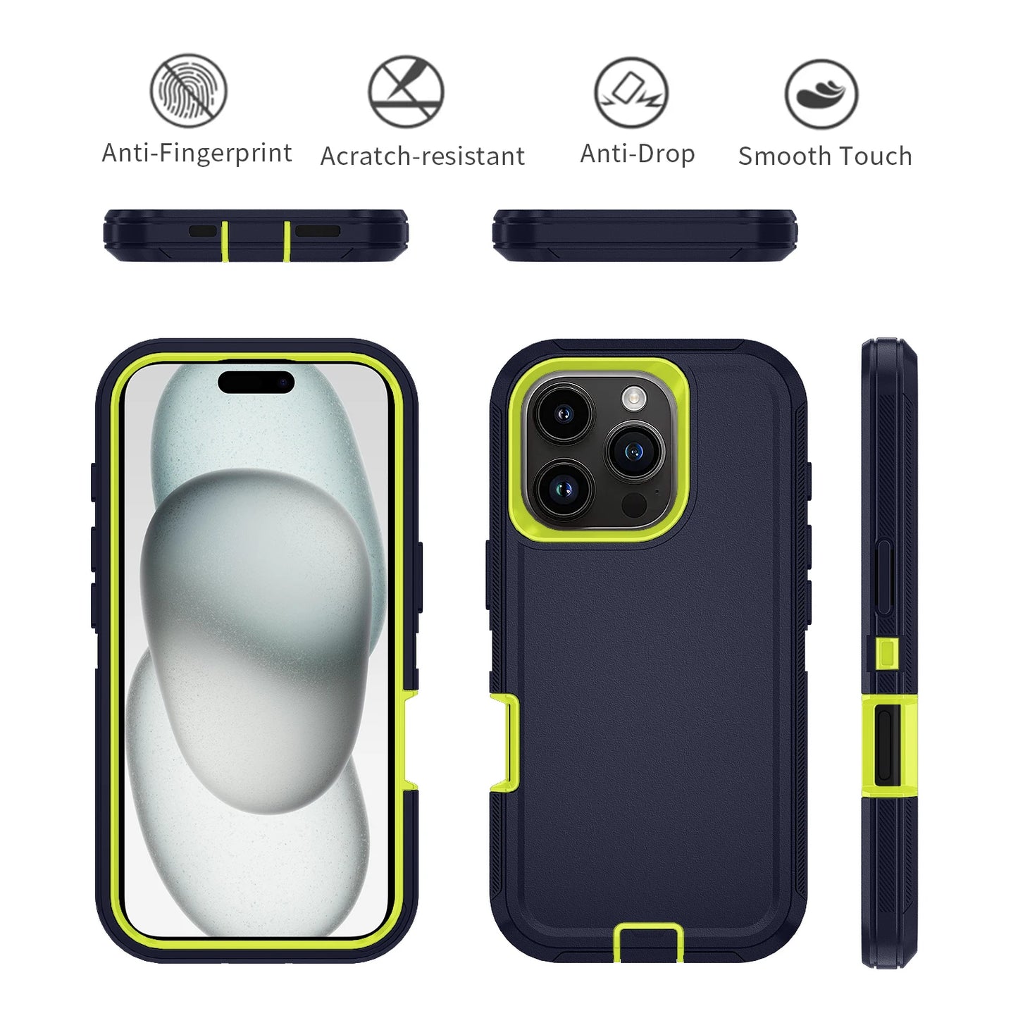 Armor Shockproof Defender Case for iPhone