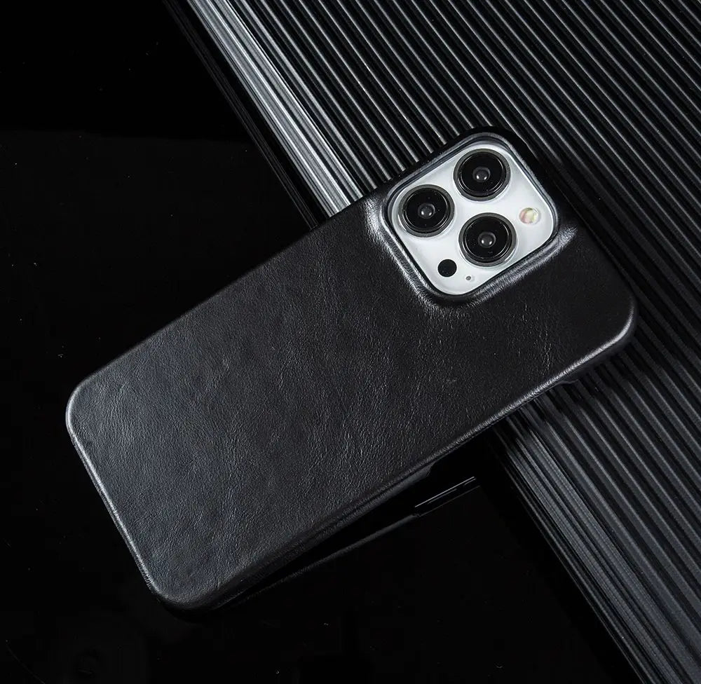 Luxury Leather Case for iPhone