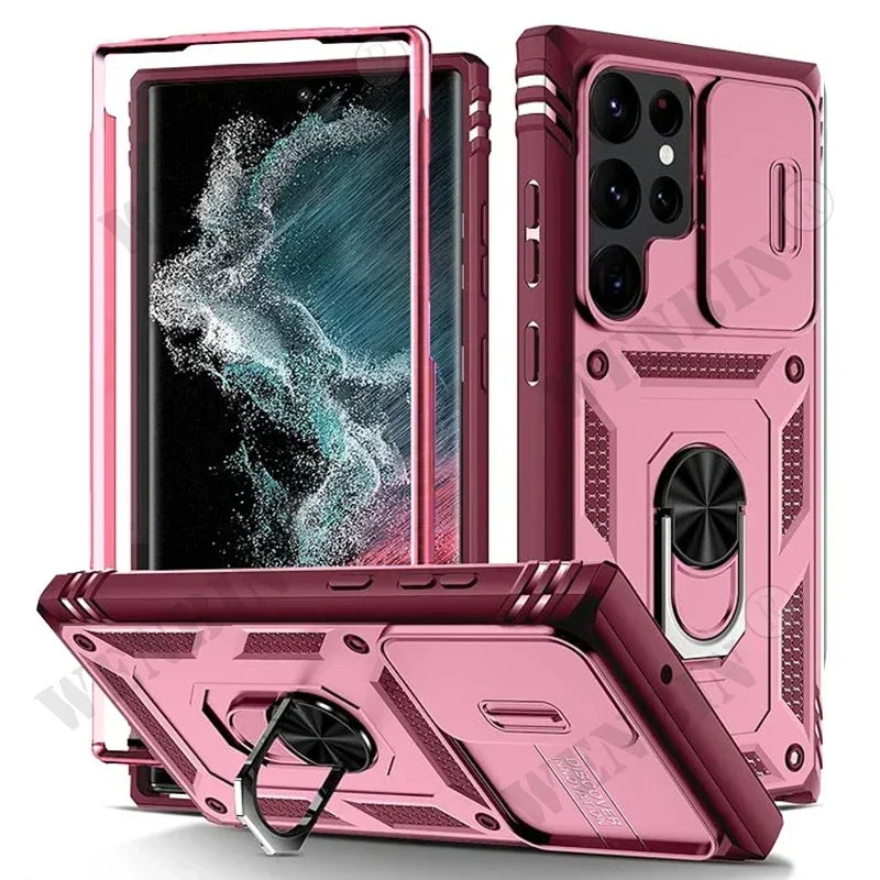 Heavy Duty Kickstand Case for Samsung Galaxy