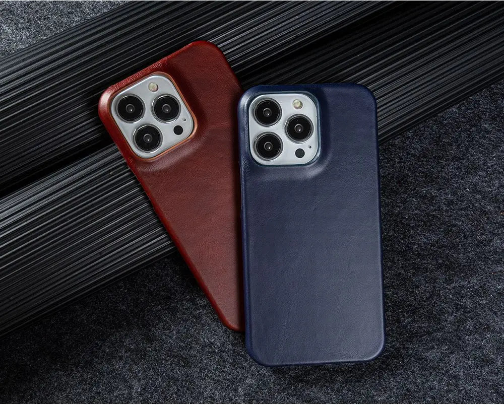 Luxury Leather Case for iPhone