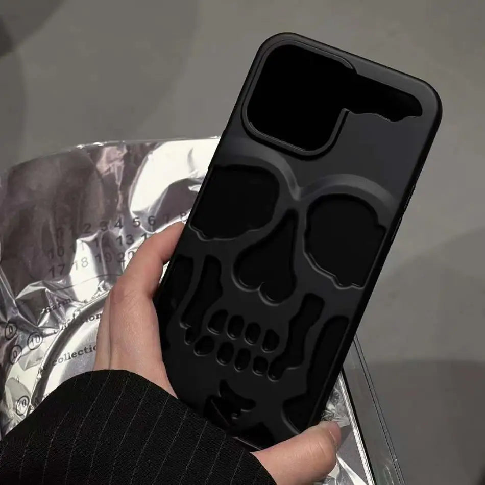 Luxury Skeleton Skull Case for iPhone - CaseifyTrend