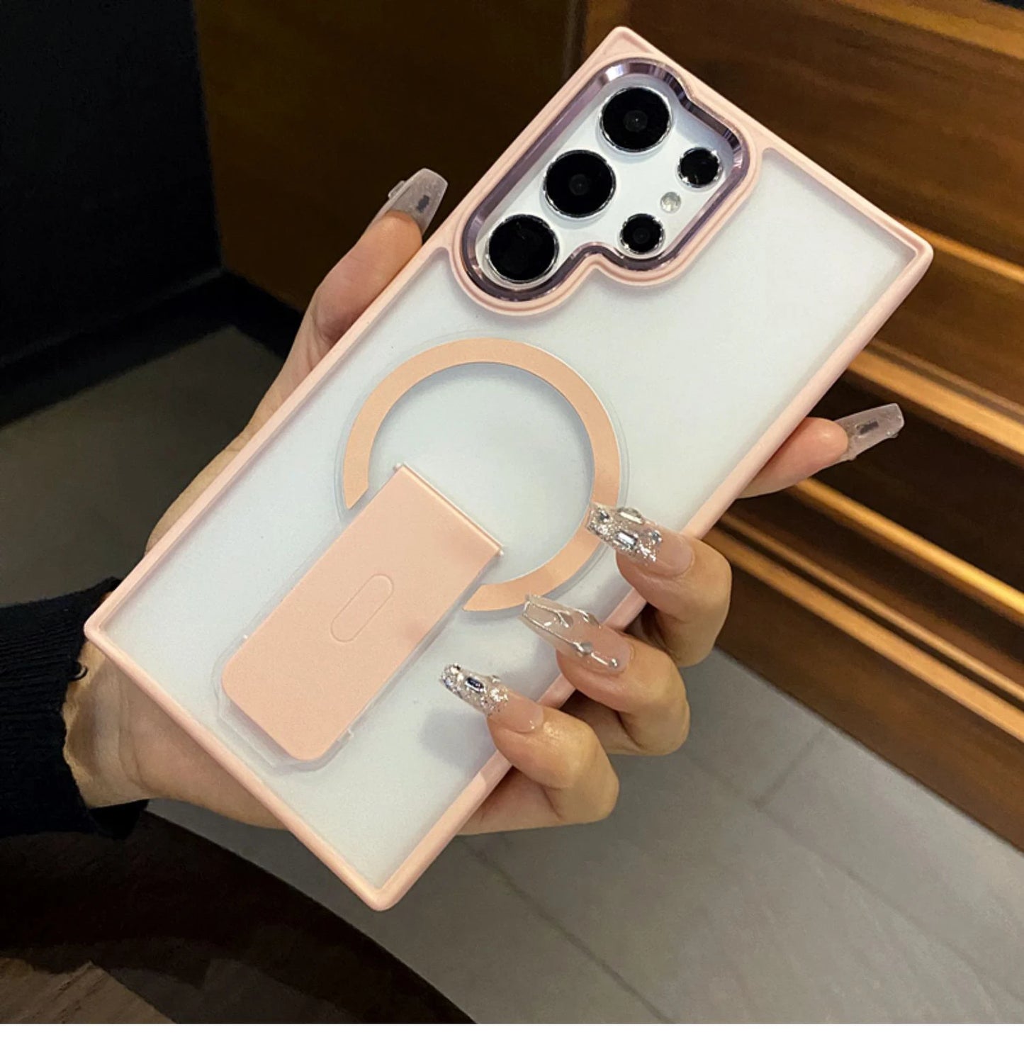 Kickstand Bracket Magsafe Case for Samsung Galaxy - CaseifyTrend