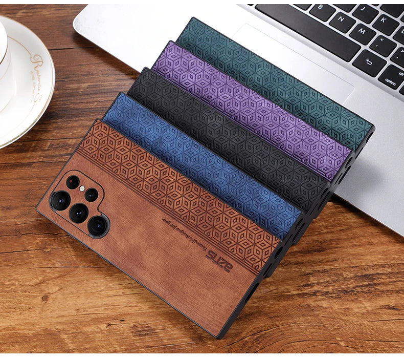 Luxury Leather Business Case for Samsung Galaxy - CaseifyTrend