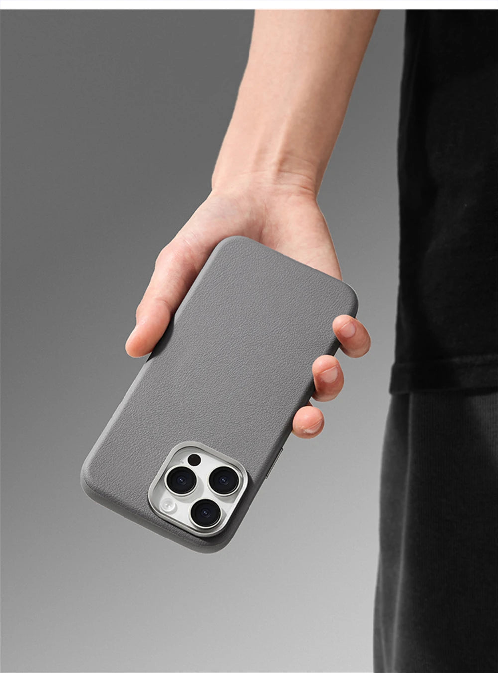 Luxury PU Leather Magnetic Case for iPhone