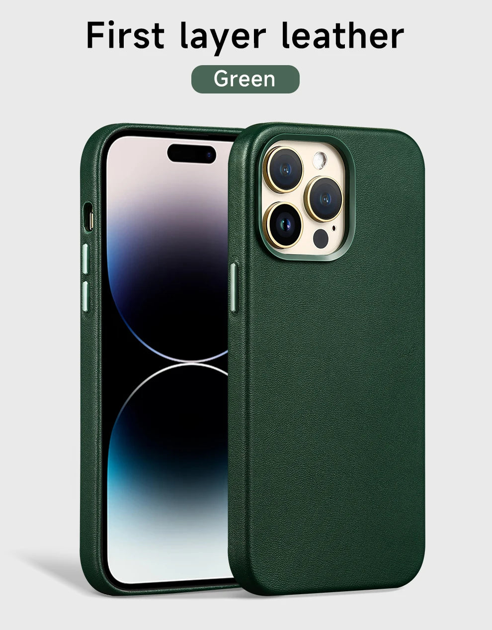 Official MagSafe Leather Case for iPhone