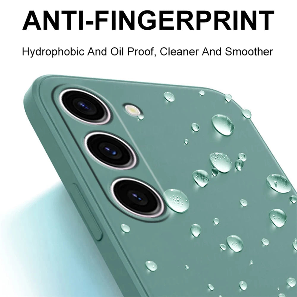 Soft Liquid Silicone Case for Samsung Galaxy