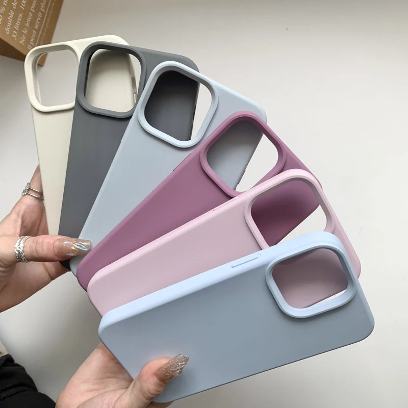 Liquid Silicone Protective Case for iPhone - CaseifyTrend