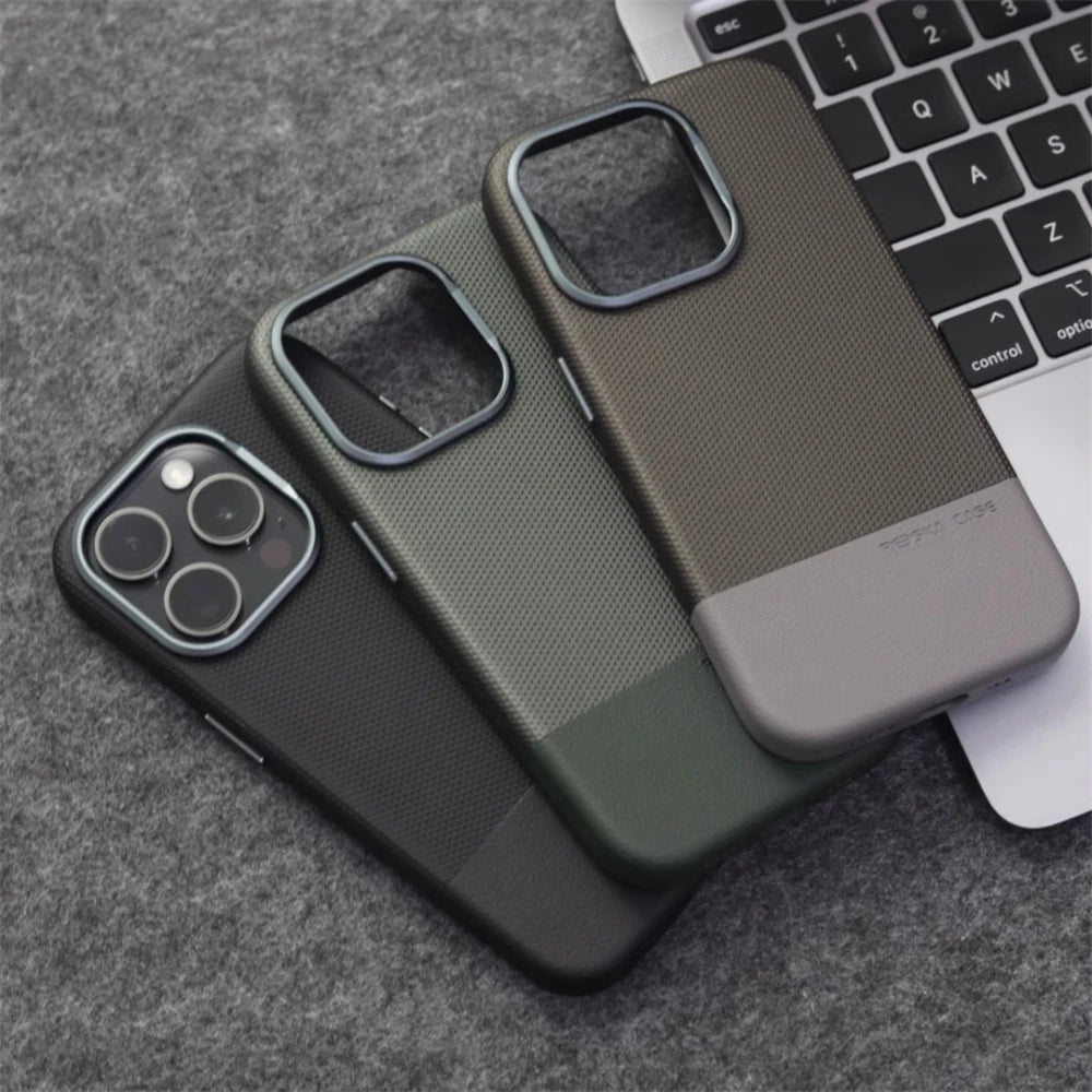 Luxury Business Leather Case for iPhone