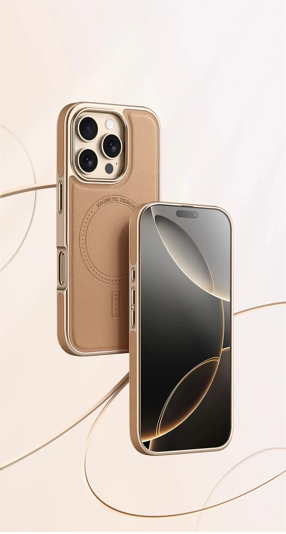 Luxury Business Leather Case for iPhone