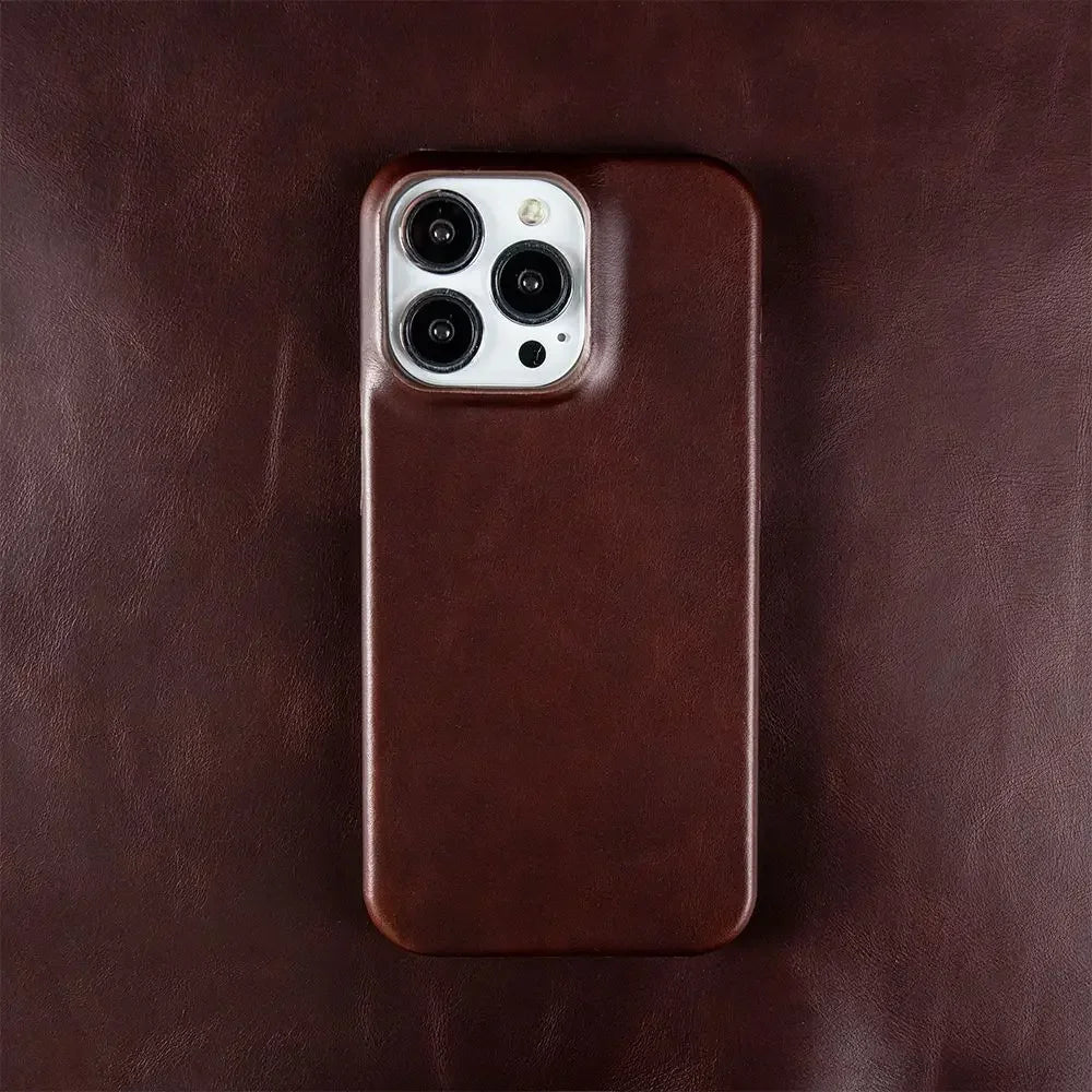 Luxury Leather Case for iPhone