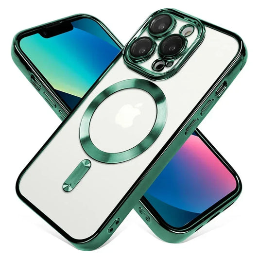 Clear Magnetic iPhone Case with Lens Protection