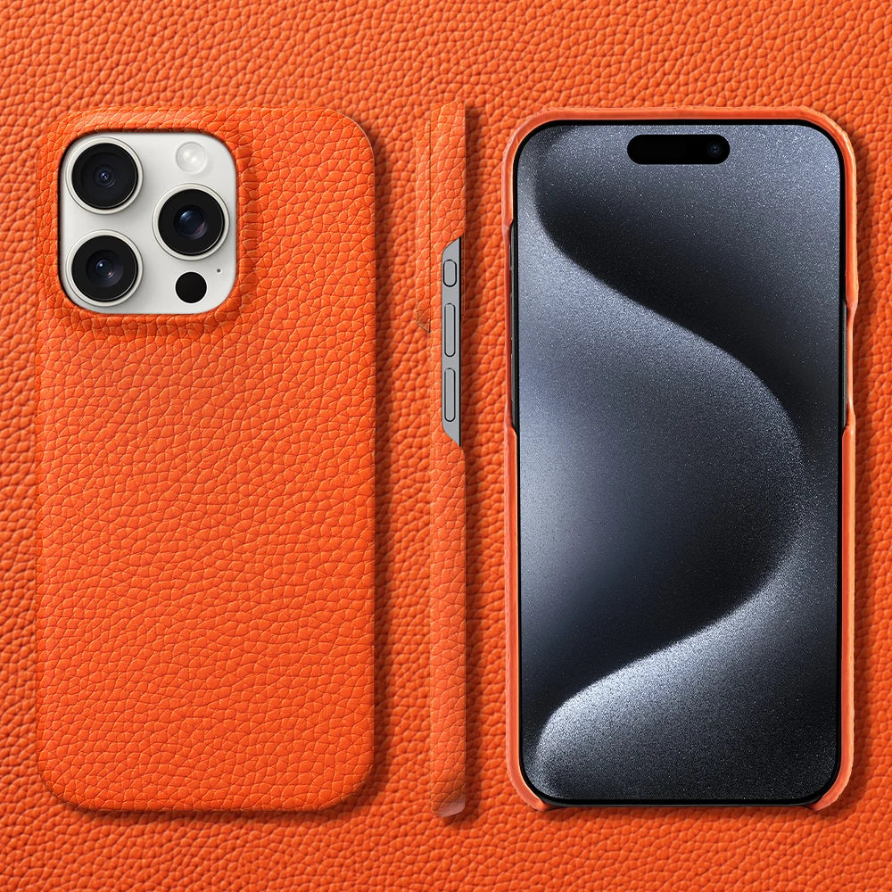 Magsafe Cowhide Leather Case for iPhone