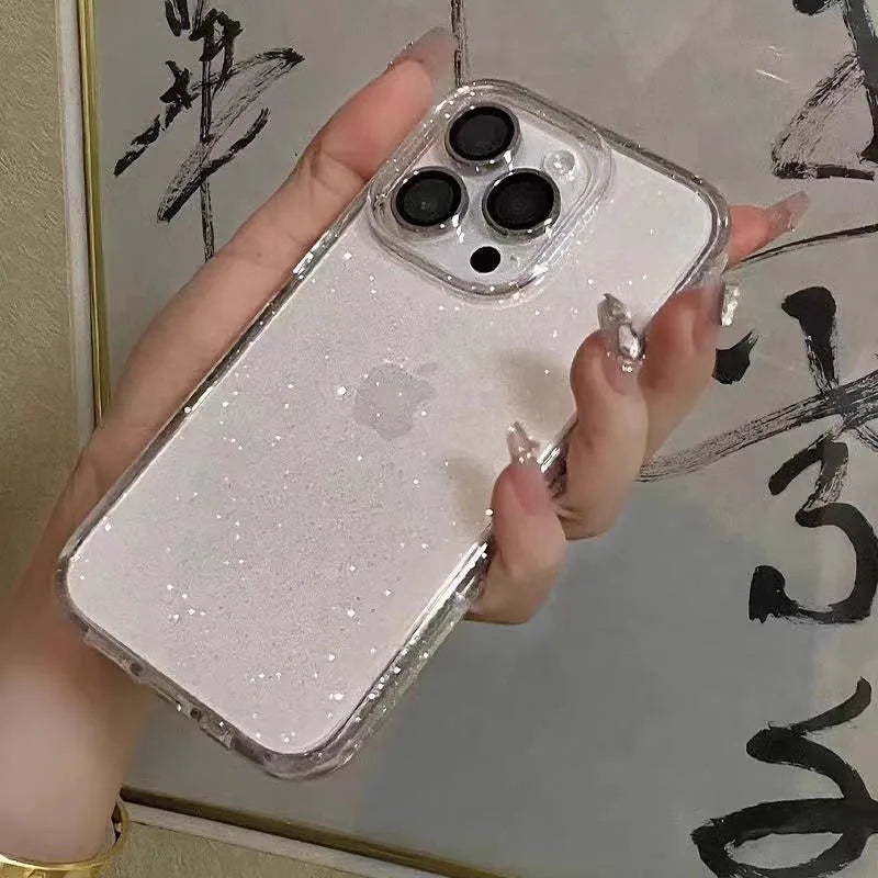 Luxury Bling Glitter Clear Case for iPhone - CaseifyTrend